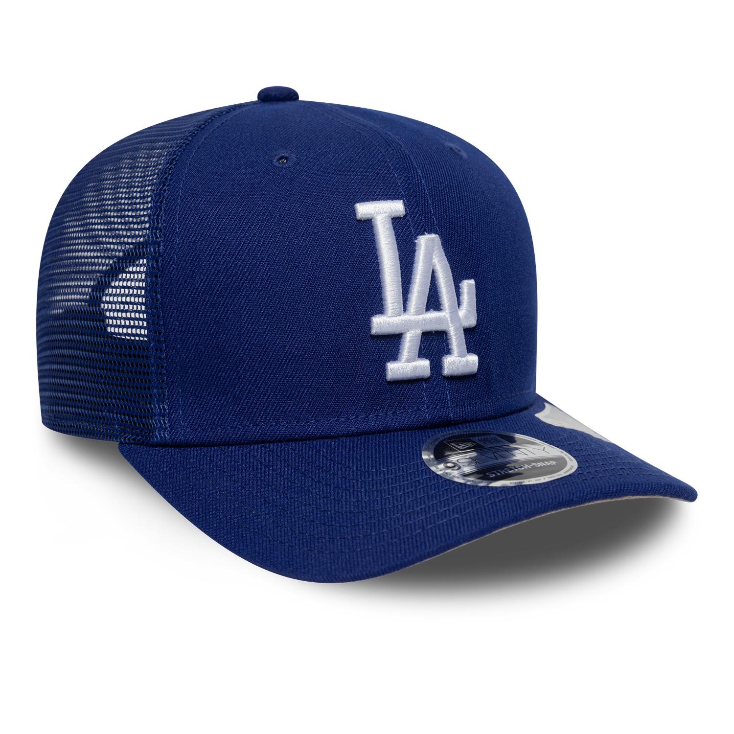 Los Angeles Dodgers New Era OTC 9SEVENTY Trucker Stretch Snap MLB Cap Blau