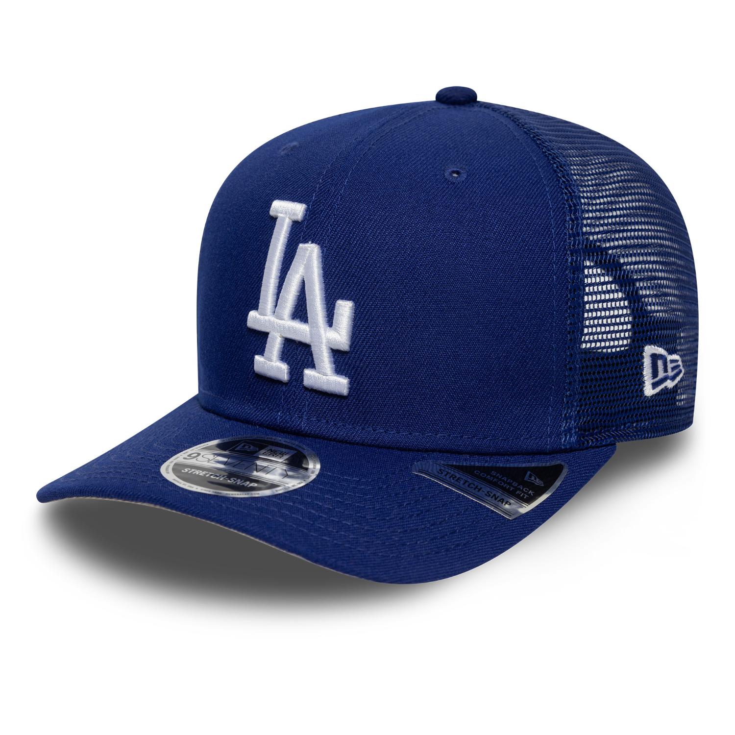 Los Angeles Dodgers New Era OTC 9SEVENTY Trucker Stretch Snap MLB Cap Blau
