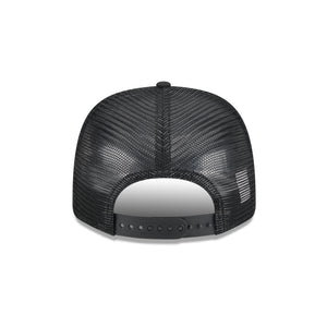 Pittsburgh Penguins NEW ERA 9SEVENTY Stretch-Snap NHL-Trucker-Cap in Schwarz, Frontansicht