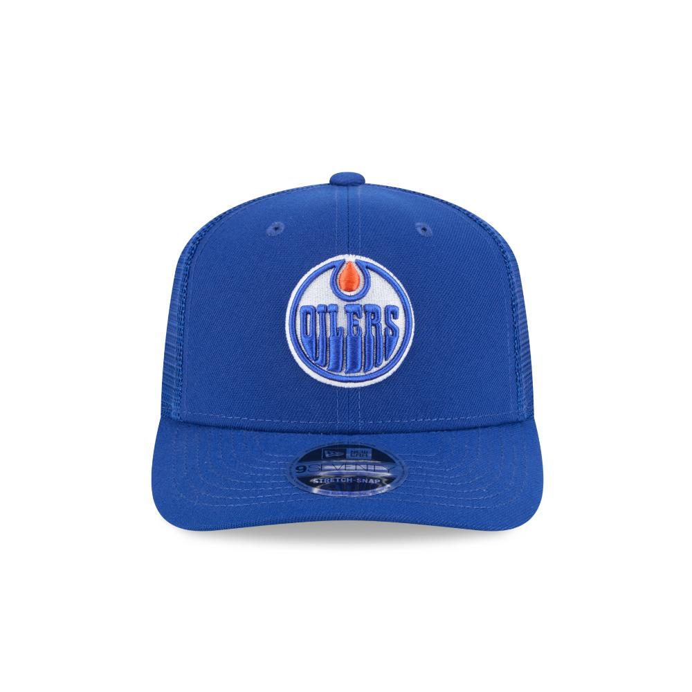Edmonton Oilers New Era 9SEVENTY Stretch Snap NHL Trucker Cap Blau - STADIUMDREAMS