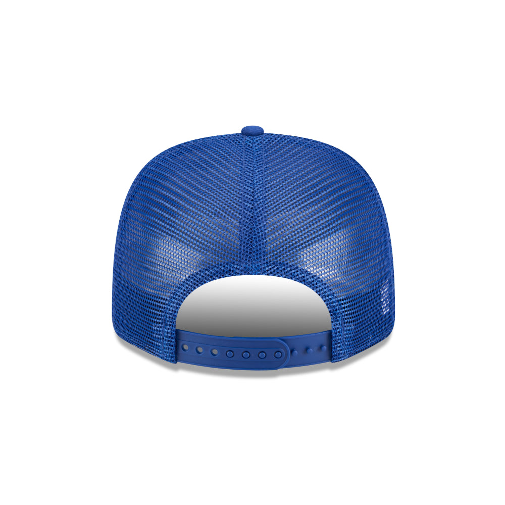 Edmonton Oilers New Era 9SEVENTY Stretch Snap NHL Trucker Cap in Blau