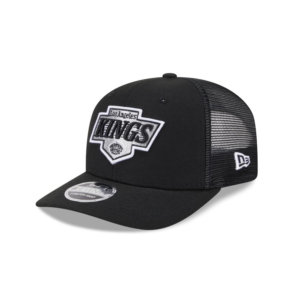 Los Angeles Kings New Era 9SEVENTY Stretch Snap NHL Trucker Cap Schwarz - STADIUMDREAMS