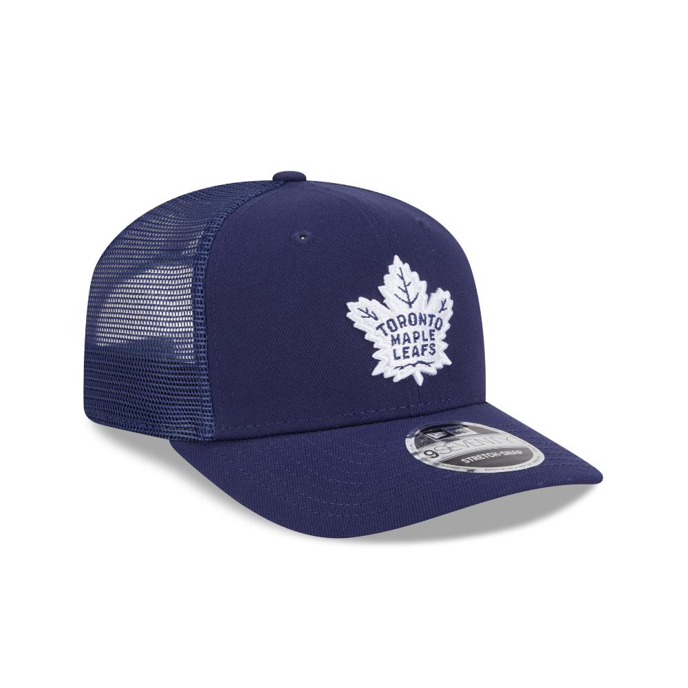 Toronto Maple Leafs New Era 9SEVENTY Stretch Snap NHL Trucker Cap Navy Blau - STADIUMDREAMS