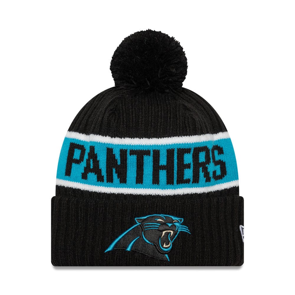 Carolina Panthers 2024 NFL Munich Game New Era Beanie Mütze Schwarz - STADIUMDREAMS