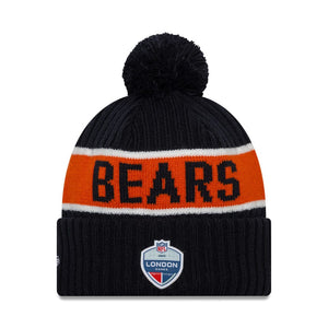 Chicago Bears 2024 NFL London Games New Era Beanie Mütze Navy - STADIUMDREAMS