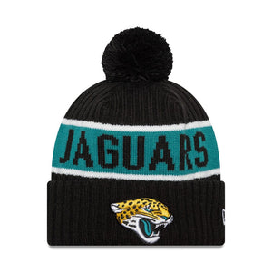 Jacksonville Jaguars 2024 NFL London Games New Era Beanie Mütze Schwarz - STADIUMDREAMS