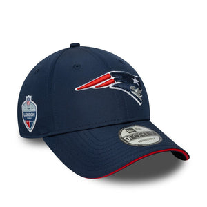 New England Patriots 2024 NFL London Games New Era 9Forty Cap Navy - STADIUMDREAMS