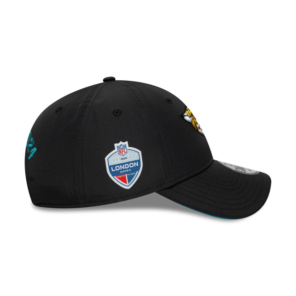 Jacksonville Jaguars 2024 NFL London Games New Era 9Forty Cap Schwarz - STADIUMDREAMS