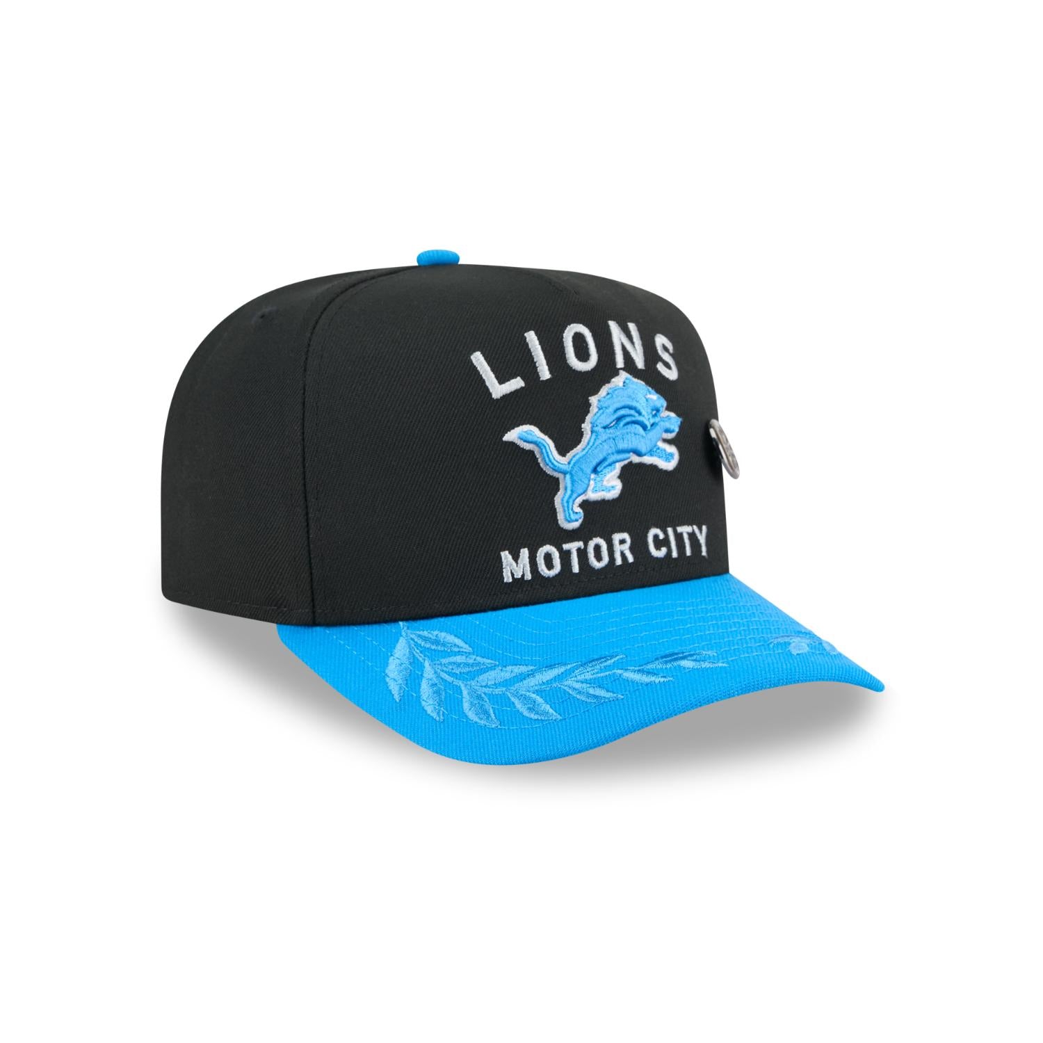 Detroit Lions New Era 2025 NFL Draft 59FIFTY A-FRAME Cap Schwarz