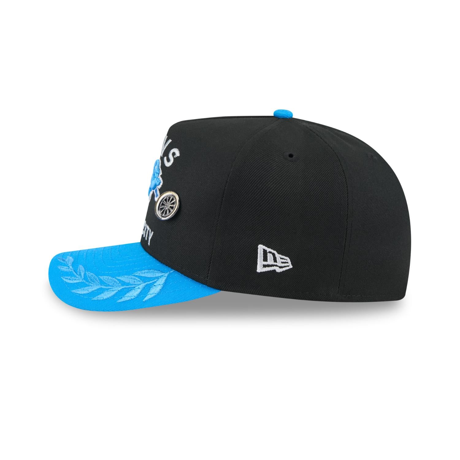 Detroit Lions New Era 2025 NFL Draft 59FIFTY A-FRAME Cap Schwarz