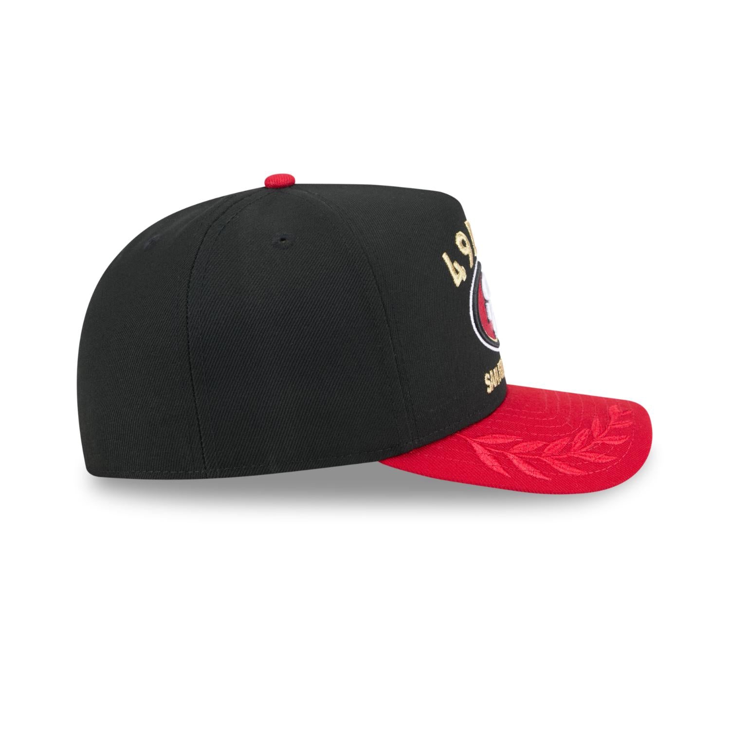 San Francisco 49ers New Era 2025 NFL Draft 59FIFTY A-FRAME Cap Schwarz