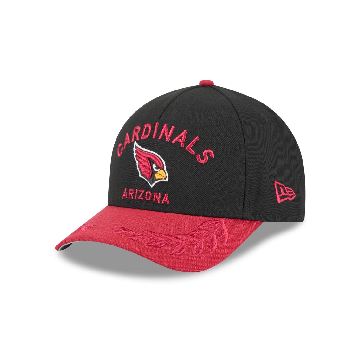 Arizona Cardinals 2025 NFL Draft 9FORTY M-Crown A-Frame Snapback Cap Schwarz