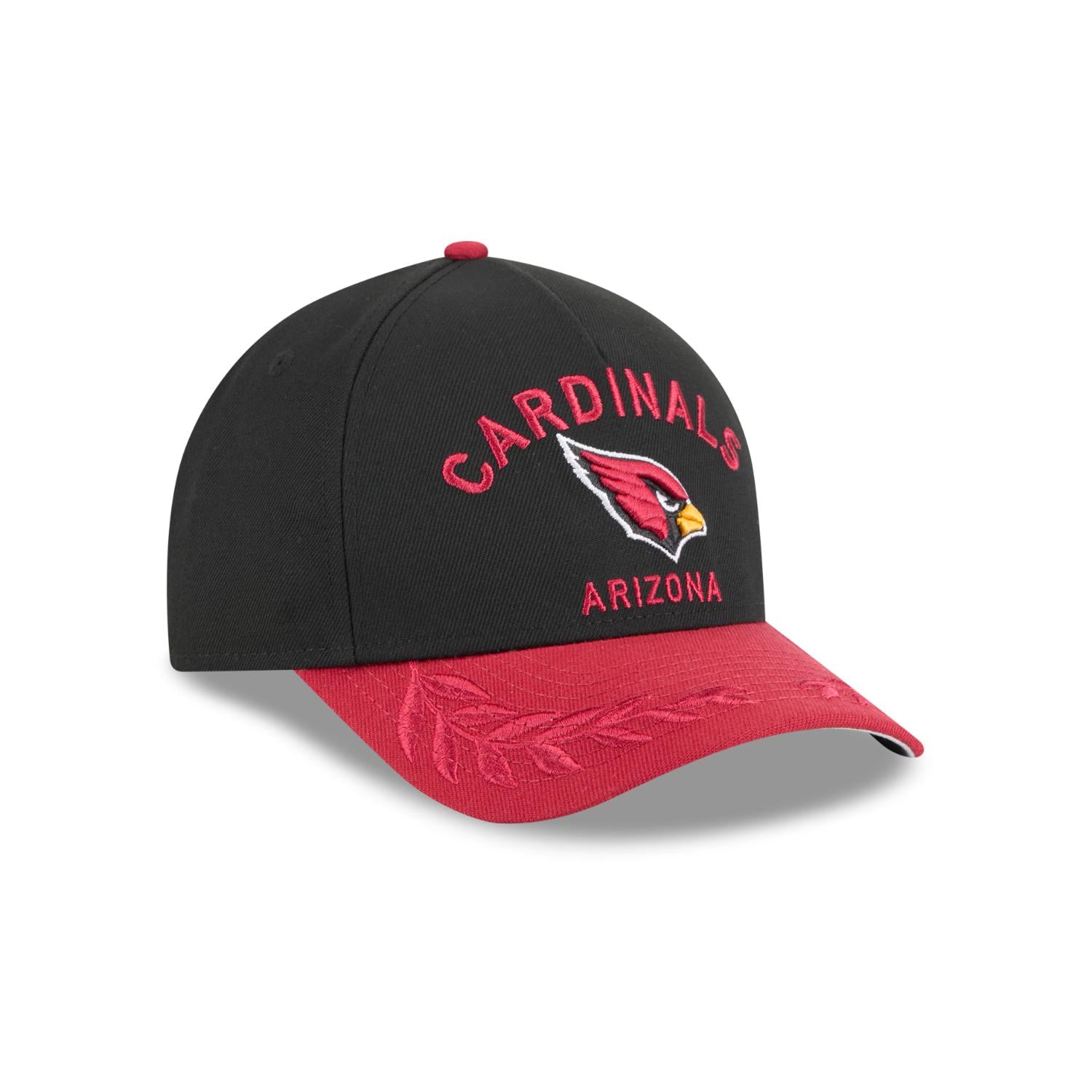 Arizona Cardinals 2025 NFL Draft 9FORTY M-Crown A-Frame Snapback Cap Schwarz