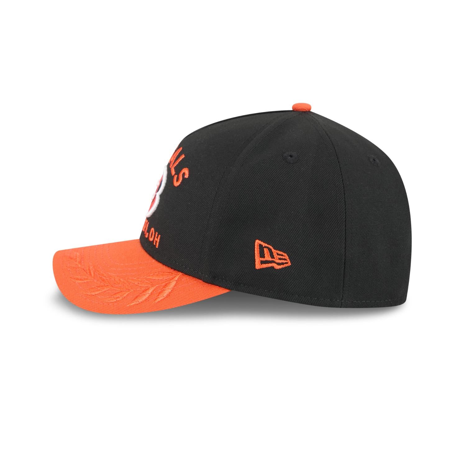 Cincinnati Bengals 2025 NFL Draft 9FORTY M-Crown A-Frame Snapback Cap Schwarz