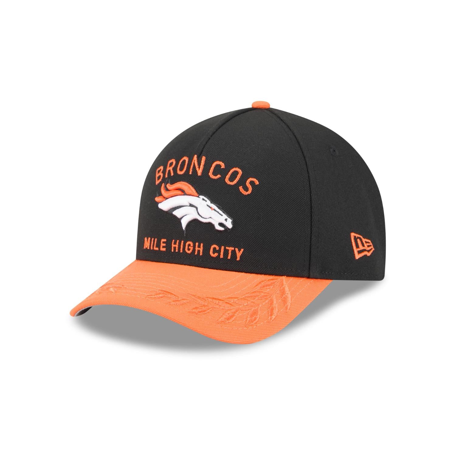 Denver Broncos 2025 NFL Draft 9FORTY M-Crown A-Frame Snapback Cap Schwarz