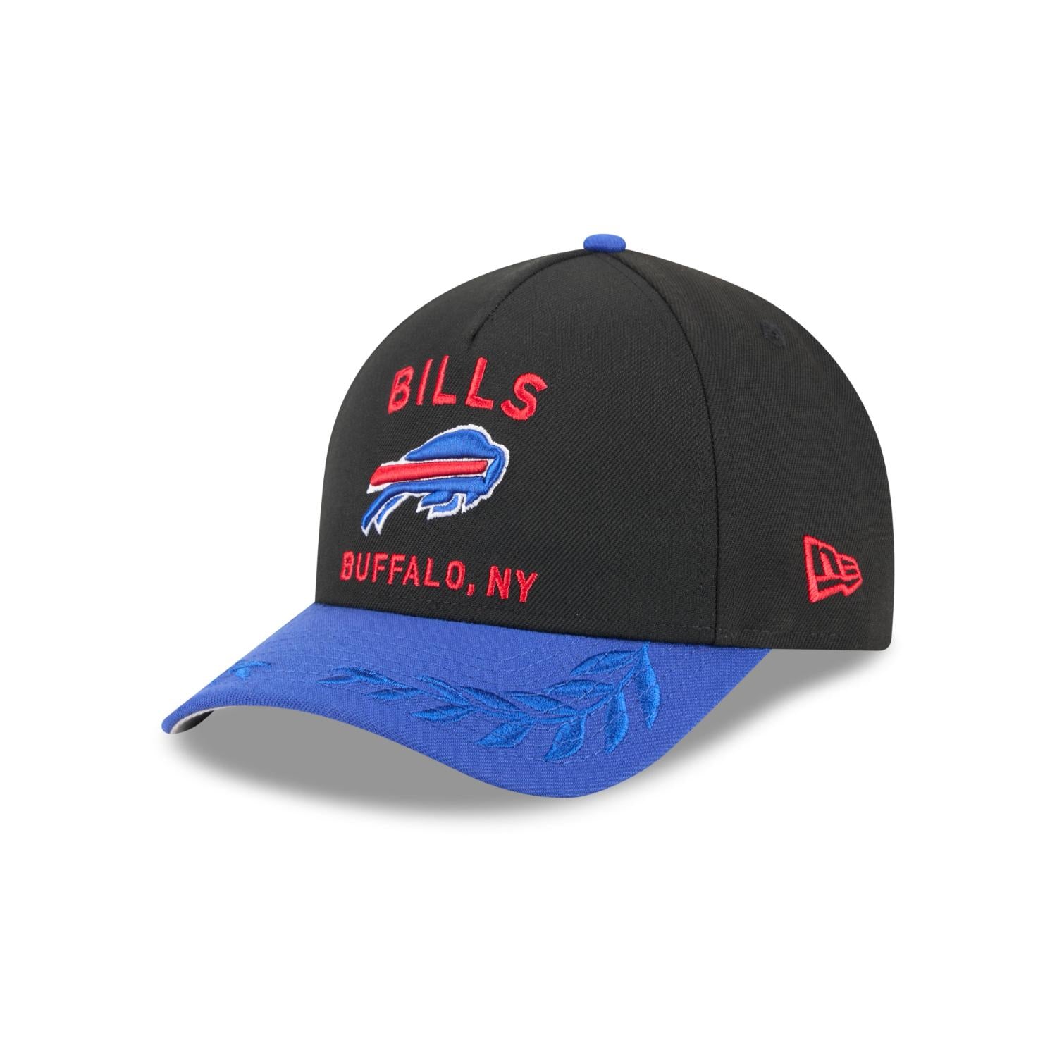 Buffalo Bills 2025 NFL Draft 9FORTY M-Crown A-Frame Snapback Cap Schwarz