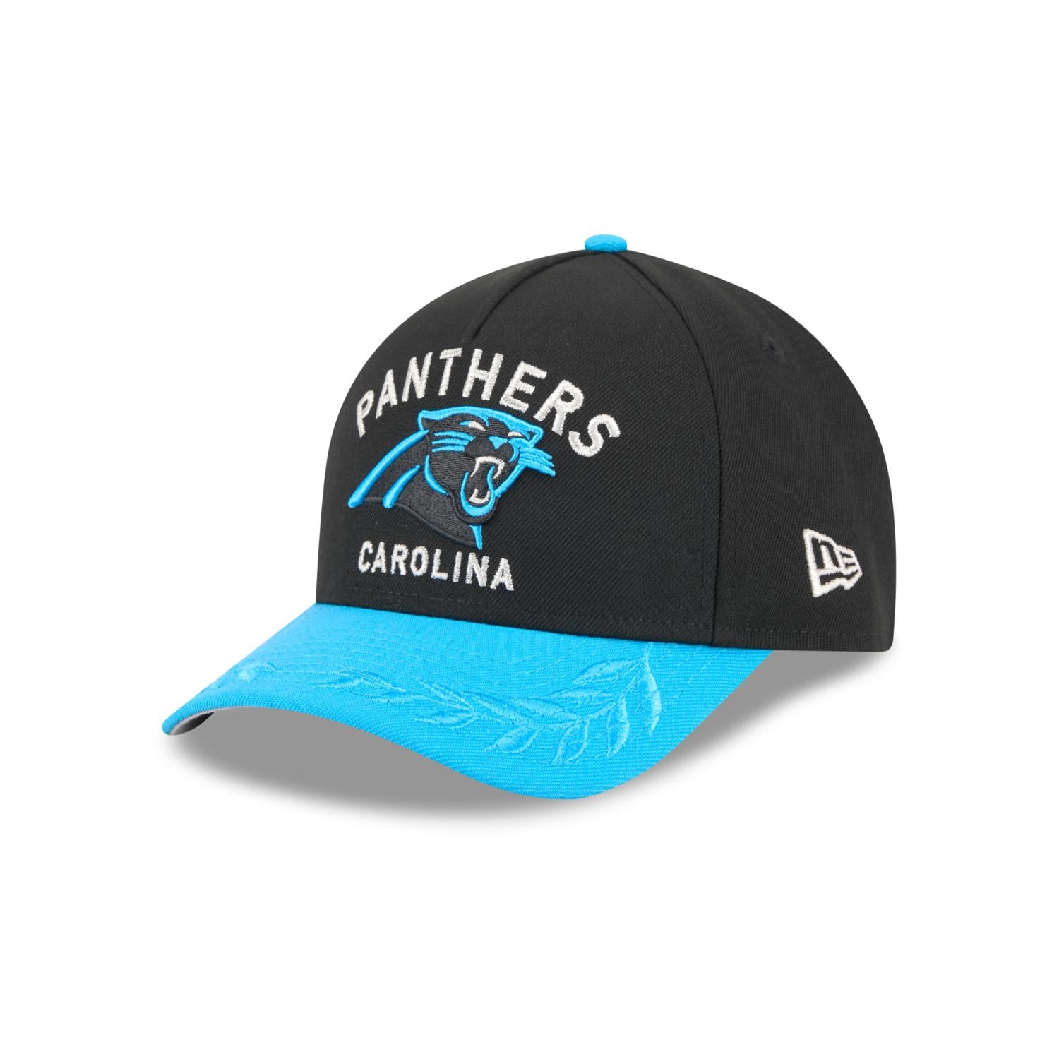 Carolina Panthers 2025 NFL Draft 9FORTY M-Crown A-Frame Snapback Cap Schwarz