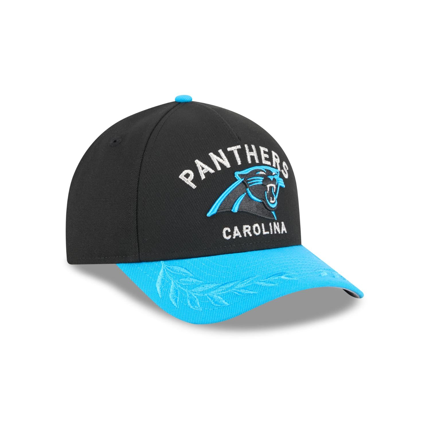 Carolina Panthers 2025 NFL Draft 9FORTY M-Crown A-Frame Snapback Cap Schwarz