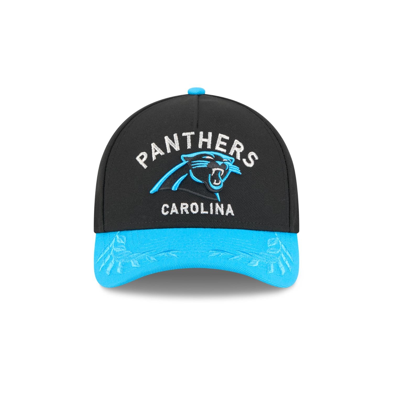 Carolina Panthers 2025 NFL Draft 9FORTY M-Crown A-Frame Snapback Cap Schwarz