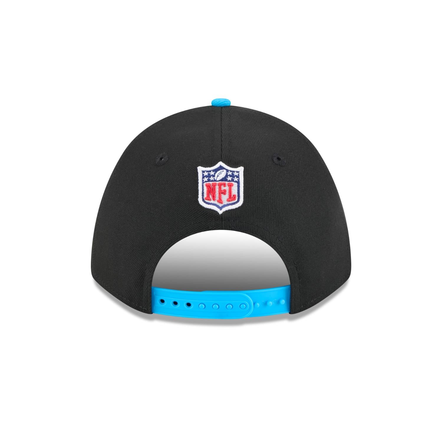 Carolina Panthers 2025 NFL Draft 9FORTY M-Crown A-Frame Snapback Cap Schwarz