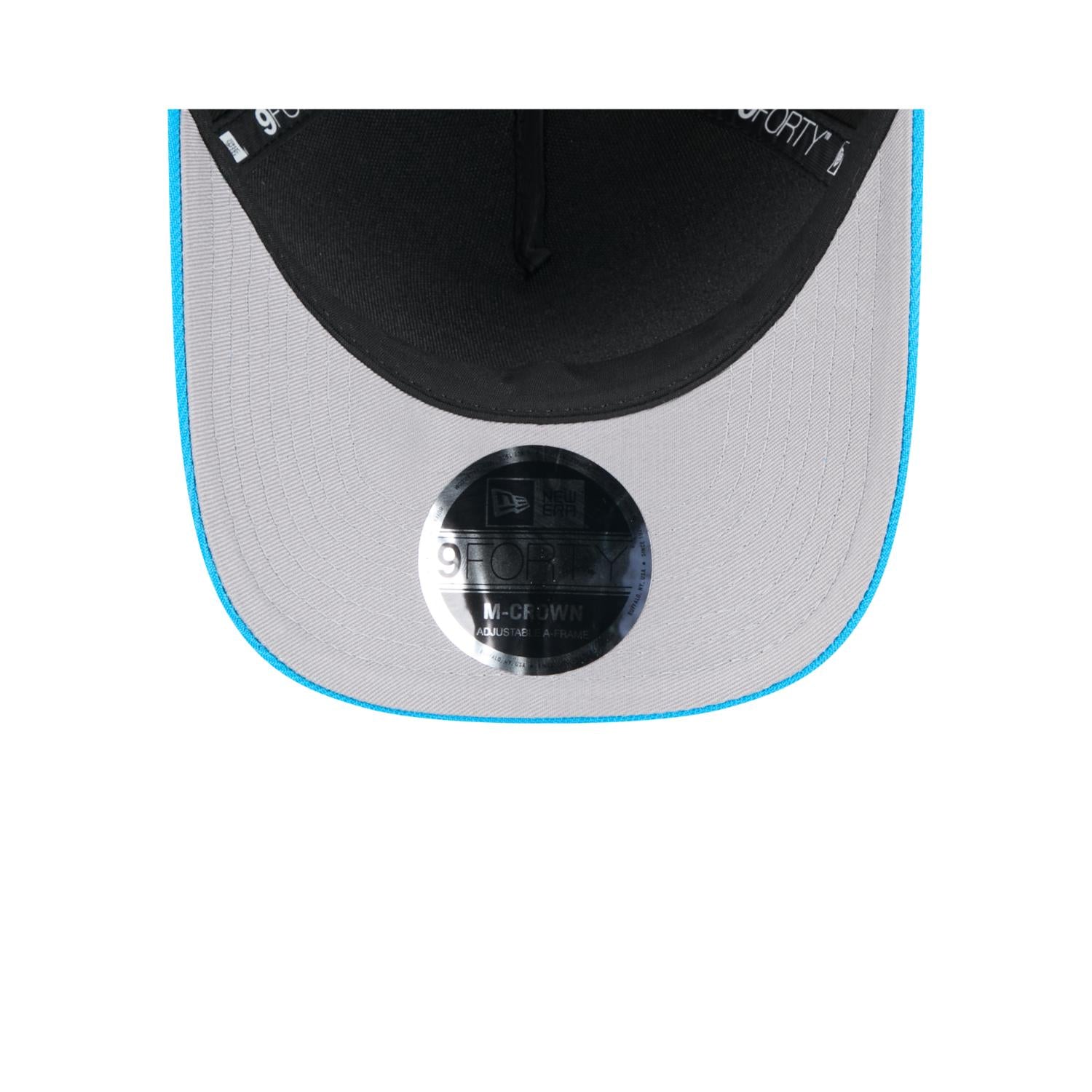 Carolina Panthers 2025 NFL Draft 9FORTY M-Crown A-Frame Snapback Cap Schwarz