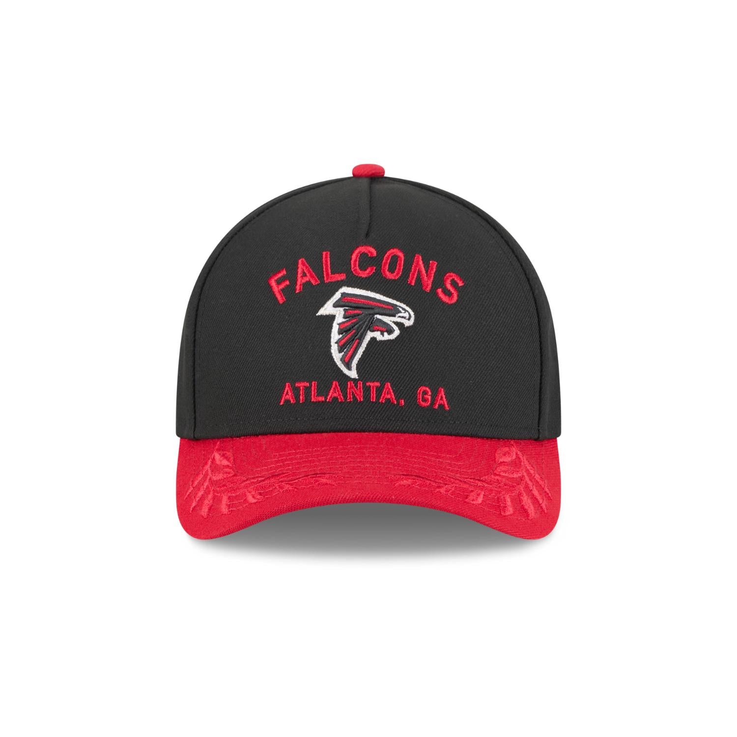 Atlanta Falcons 2025 NFL Draft 9FORTY M-Crown A-Frame Snapback Cap Schwarz