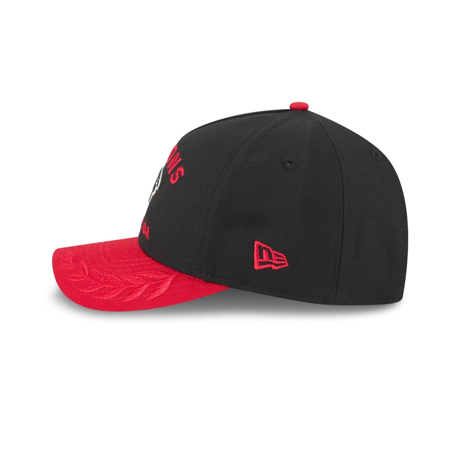 Atlanta Falcons 2025 NFL Draft 9FORTY M-Crown A-Frame Snapback Cap Schwarz