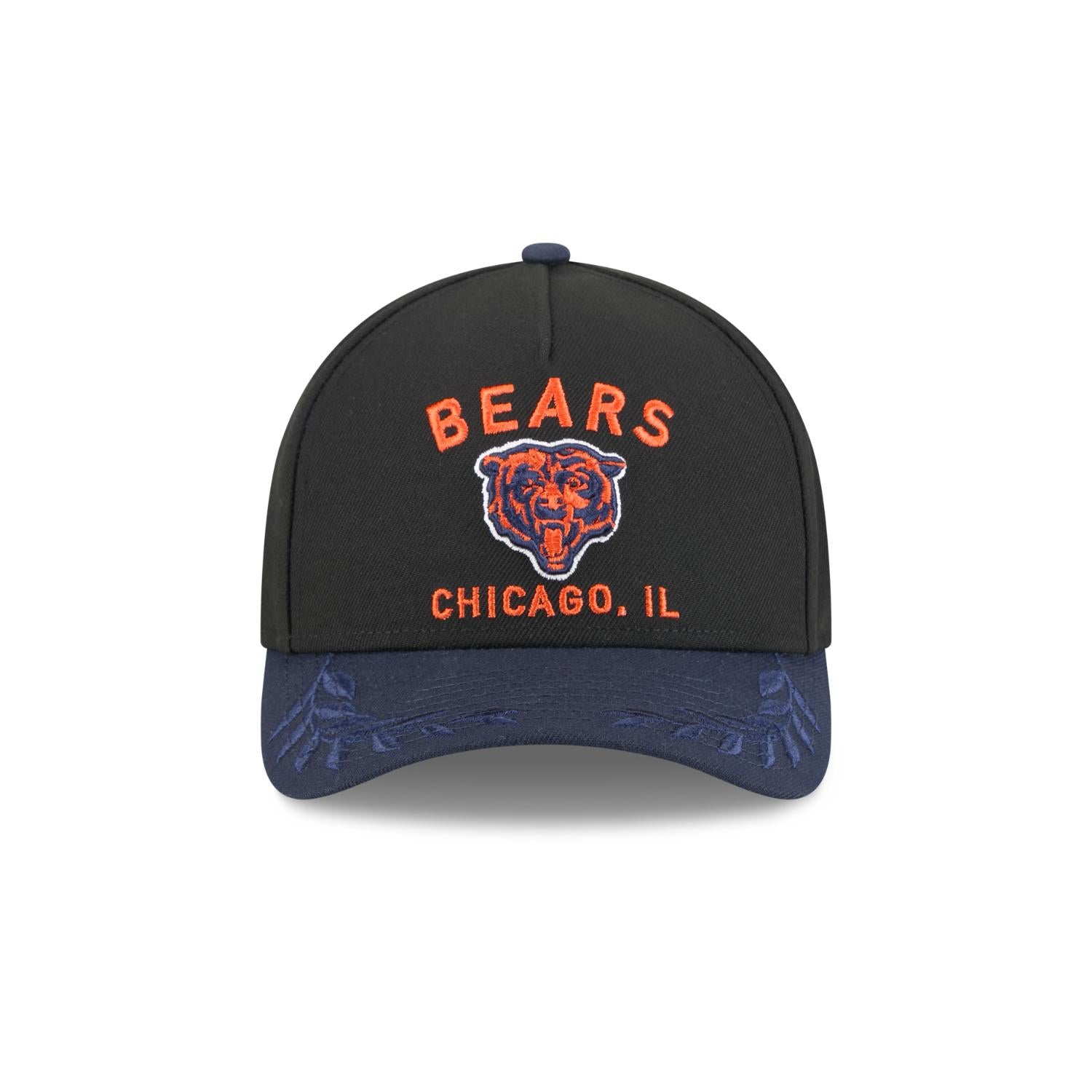 Chicago Bears 2025 NFL Draft 9FORTY M-Crown A-Frame Snapback Cap Schwarz