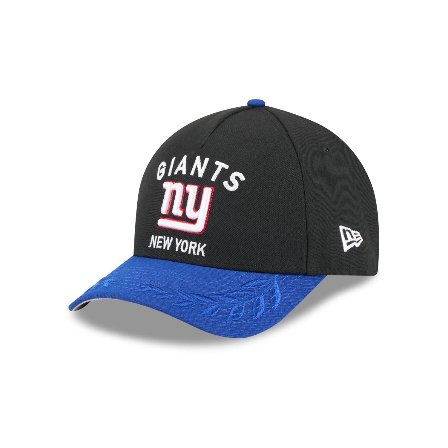 New York Giants 2025 NFL Draft 9FORTY M-Crown A-Frame Snapback Cap Schwarz