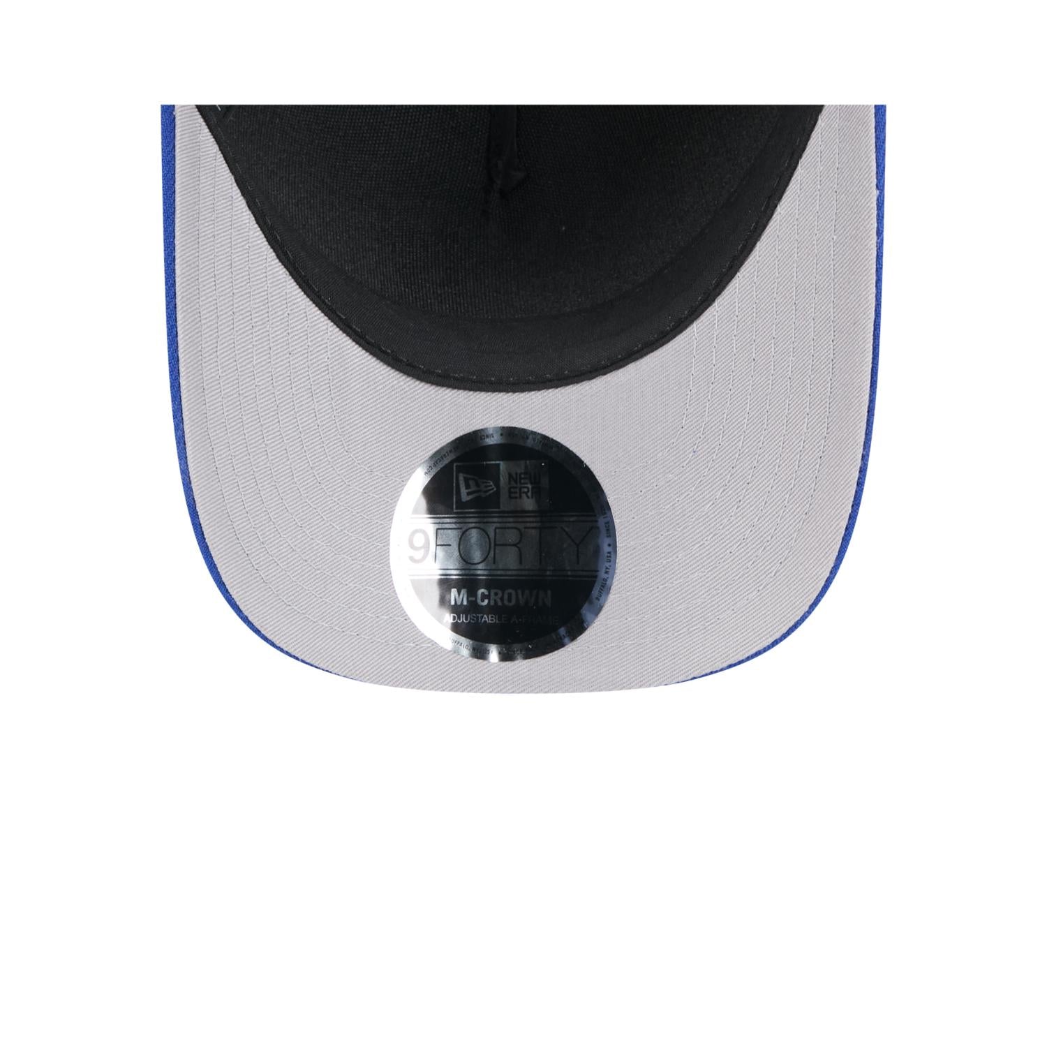New York Giants 2025 NFL Draft 9FORTY M-Crown A-Frame Snapback Cap Schwarz