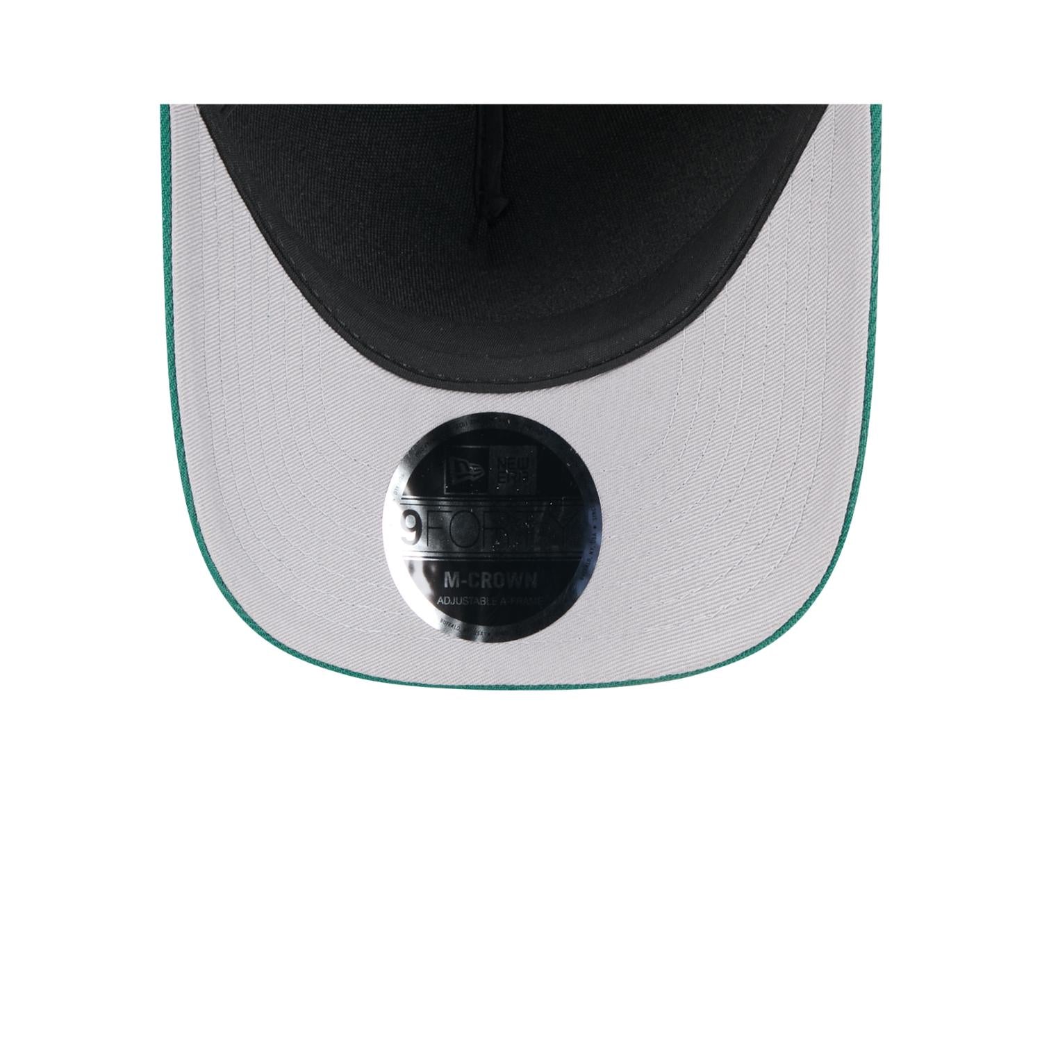 New York Jets 2025 NFL Draft 9FORTY M-Crown A-Frame Snapback Cap Schwarz