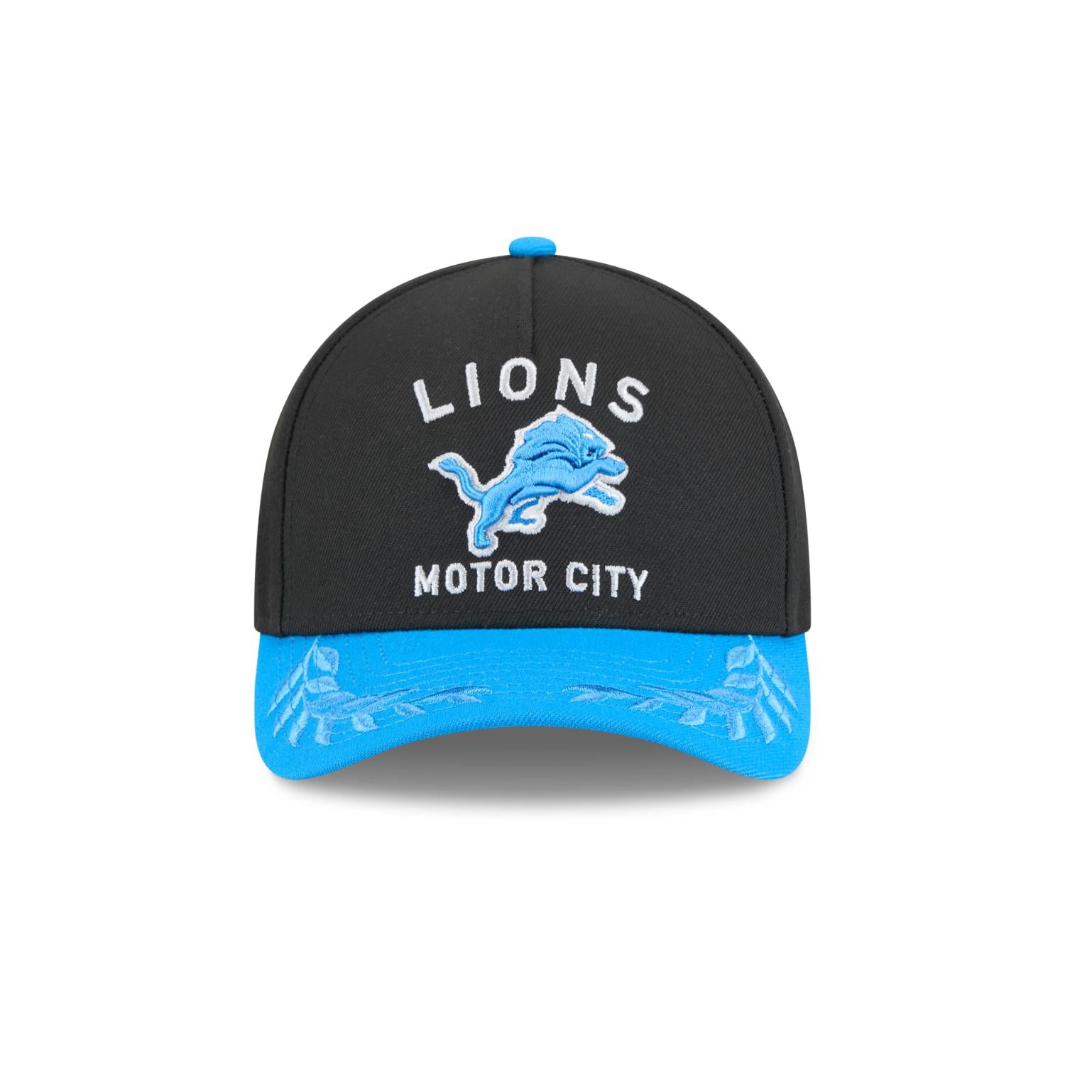 Detroit Lions 2025 NFL Draft 9FORTY M-Crown A-Frame Snapback Cap Schwarz