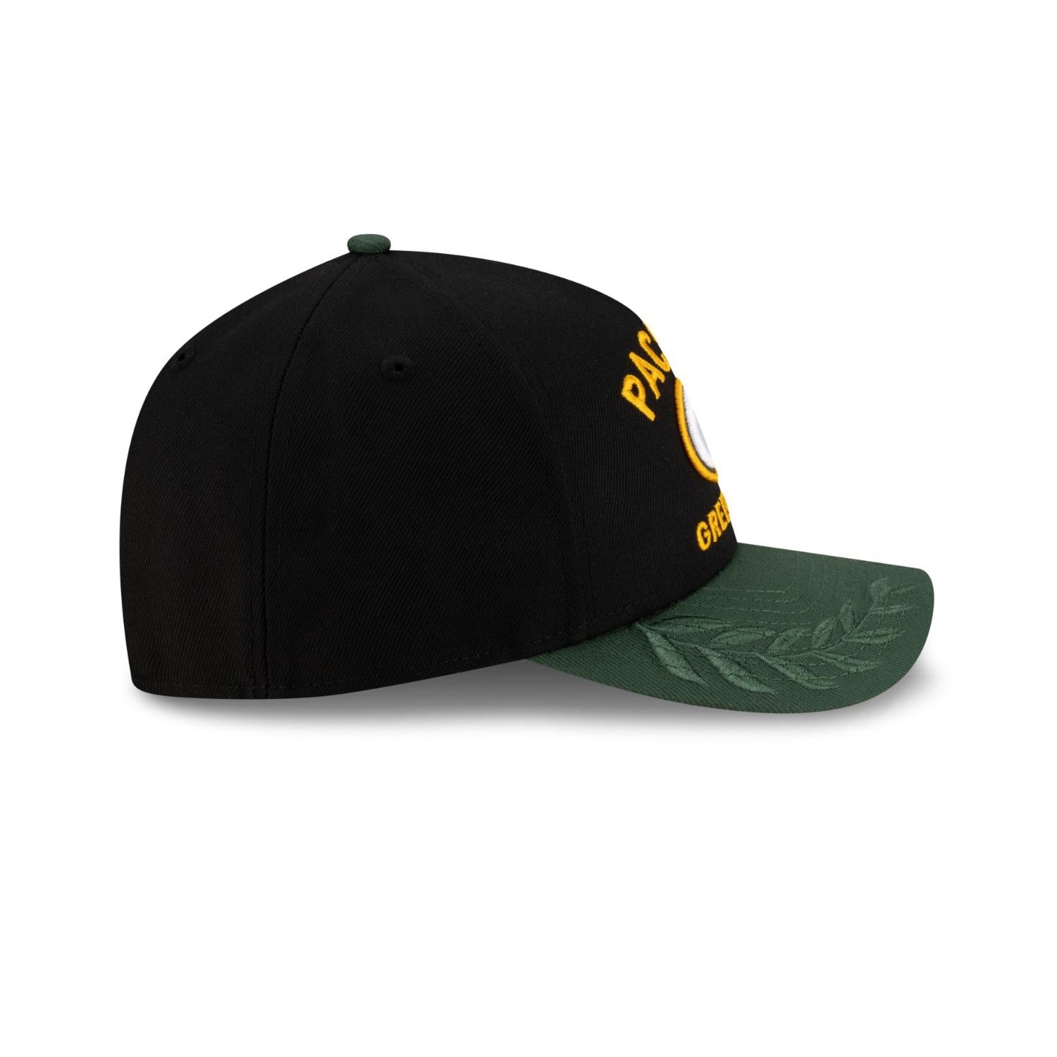 Green Bay Packers 2025 NFL Draft 9FORTY M-Crown A-Frame Snapback Cap Schwarz