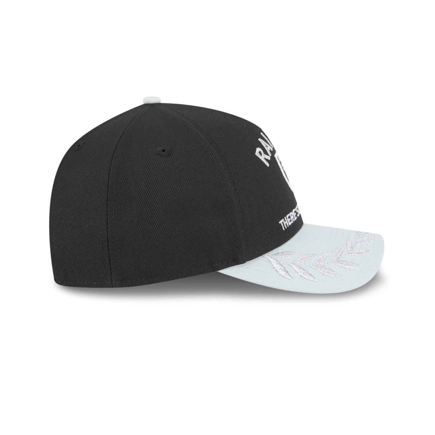 Las Vegas Raiders 2025 NFL Draft 9FORTY M-Crown A-Frame Snapback Cap Schwarz