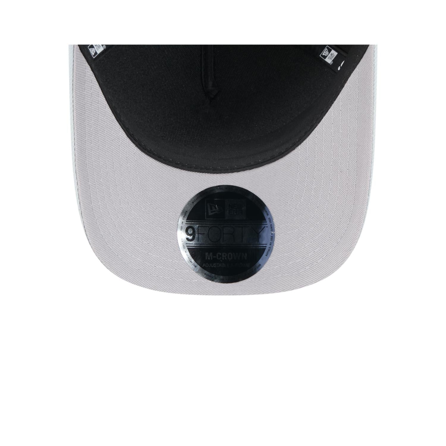 Las Vegas Raiders 2025 NFL Draft 9FORTY M-Crown A-Frame Snapback Cap Schwarz
