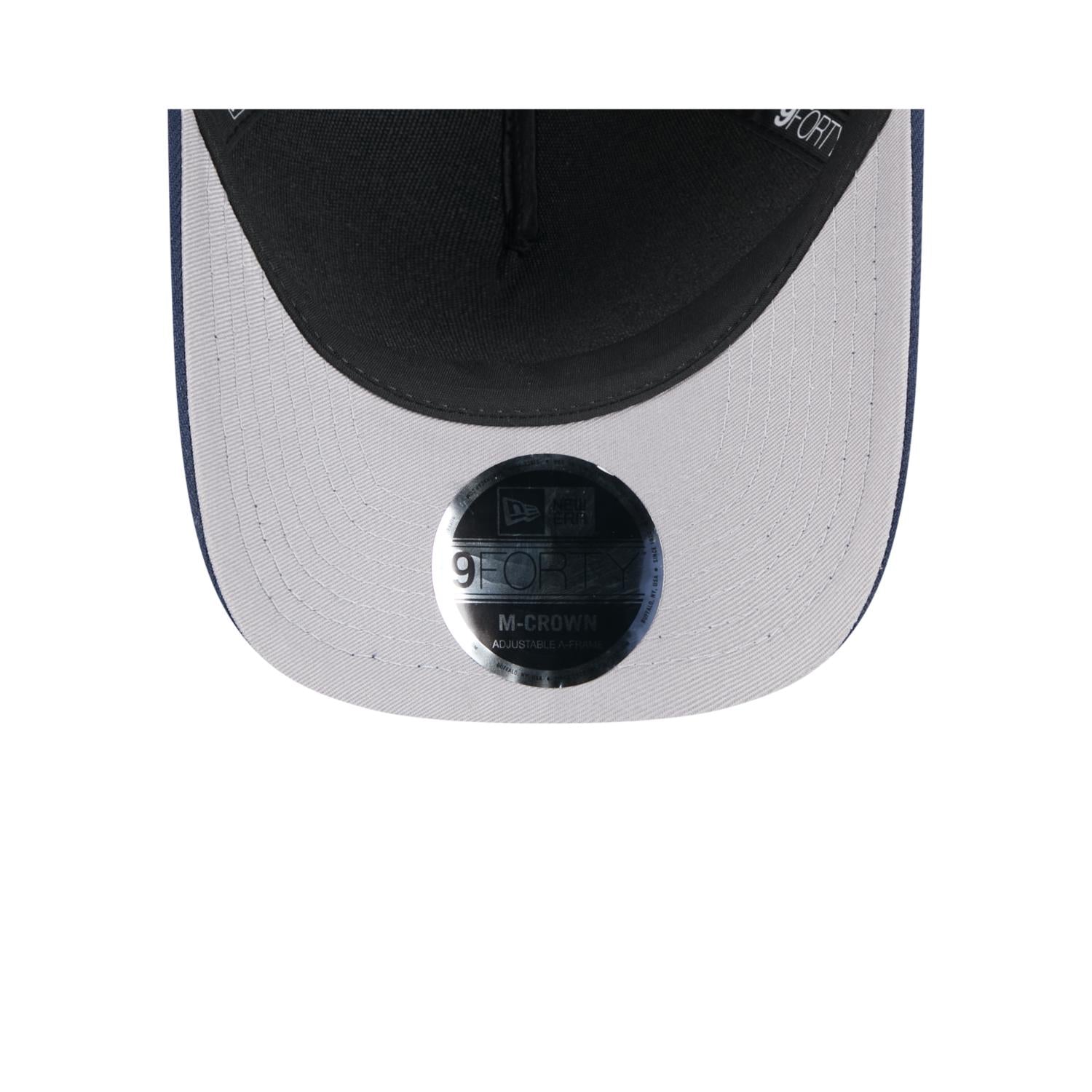 New England Patriots 2025 NFL Draft 9FORTY M-Crown A-Frame Snapback Cap Schwarz