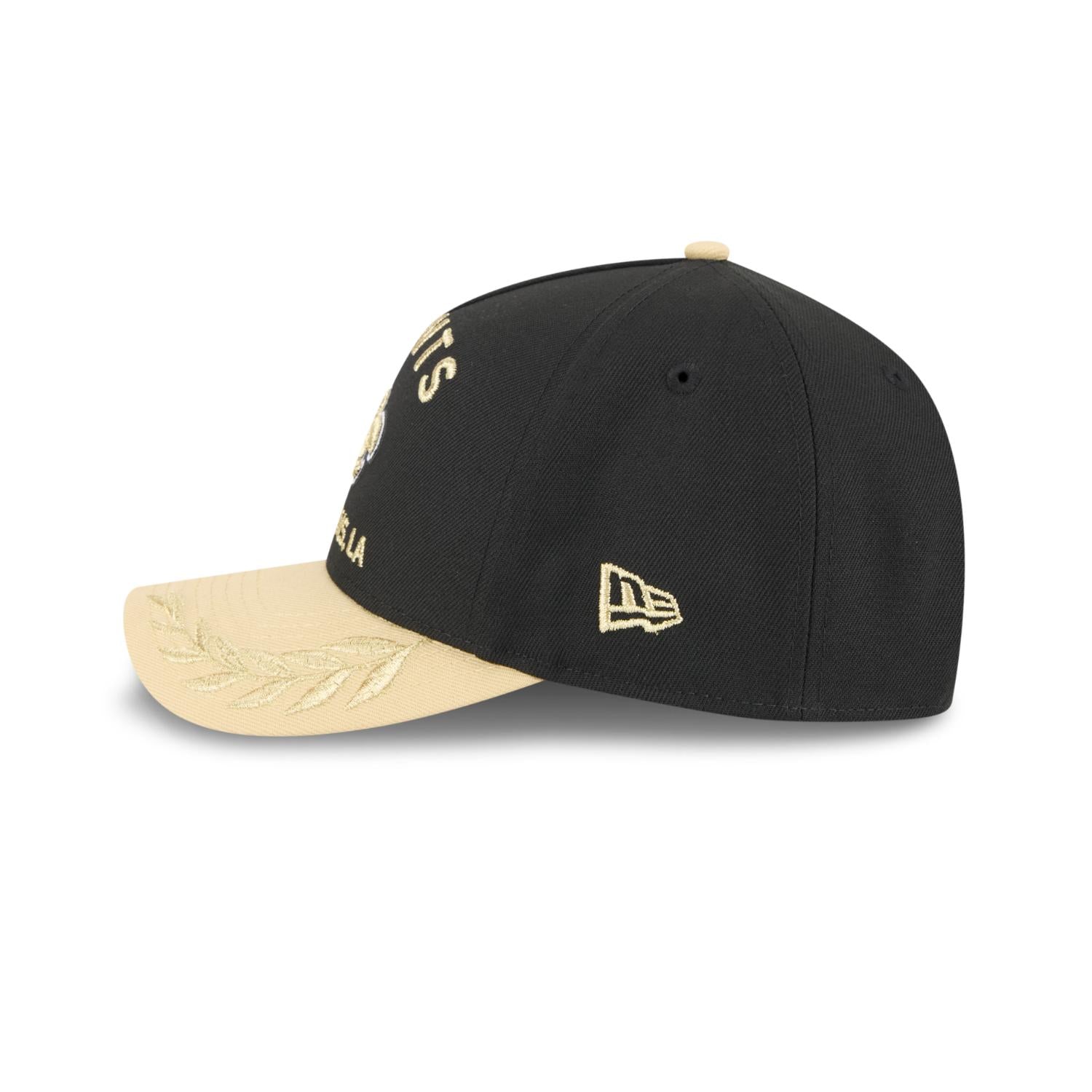 New Orleans Saints 2025 NFL Draft 9FORTY M-Crown A-Frame Snapback Cap Schwarz