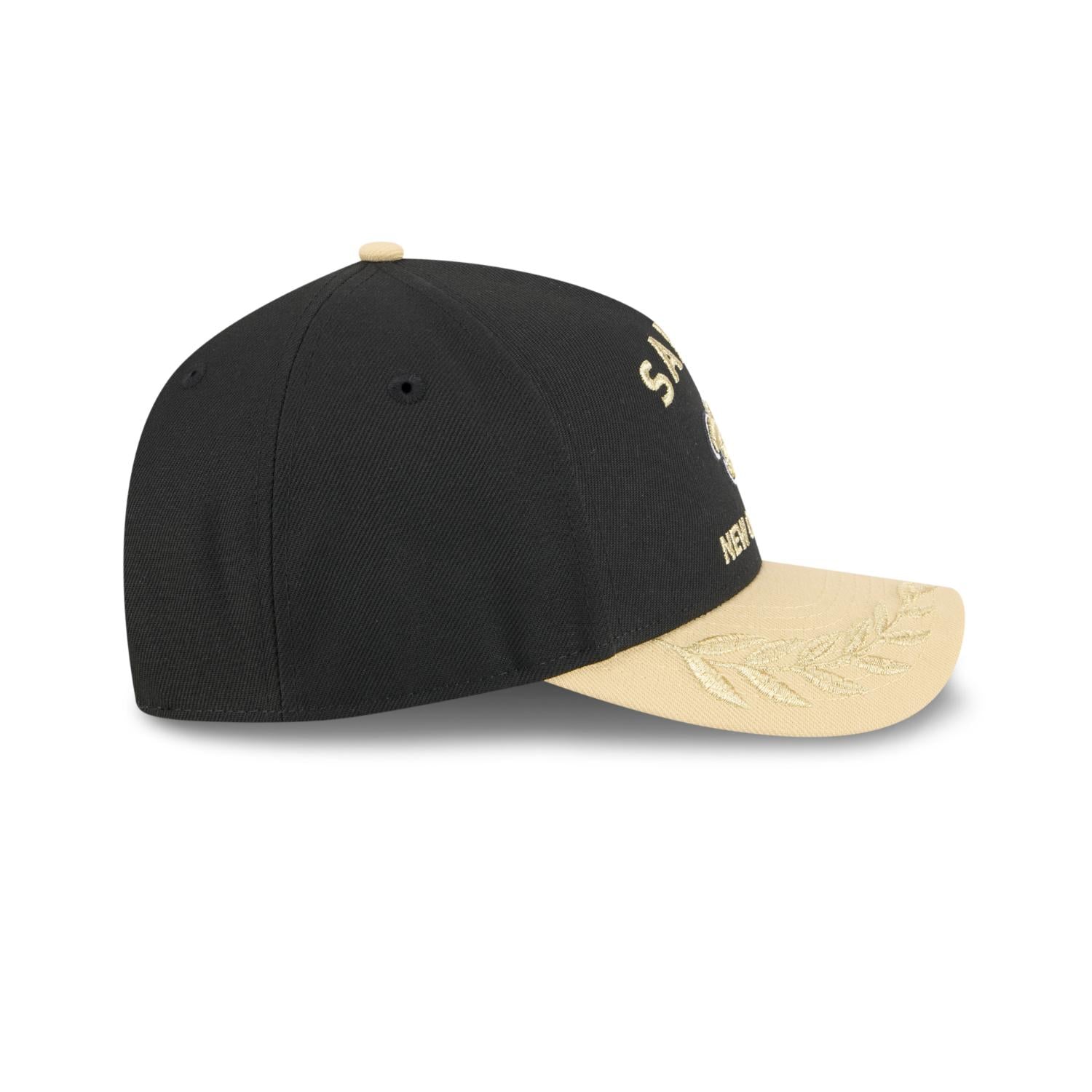 New Orleans Saints 2025 NFL Draft 9FORTY M-Crown A-Frame Snapback Cap Schwarz