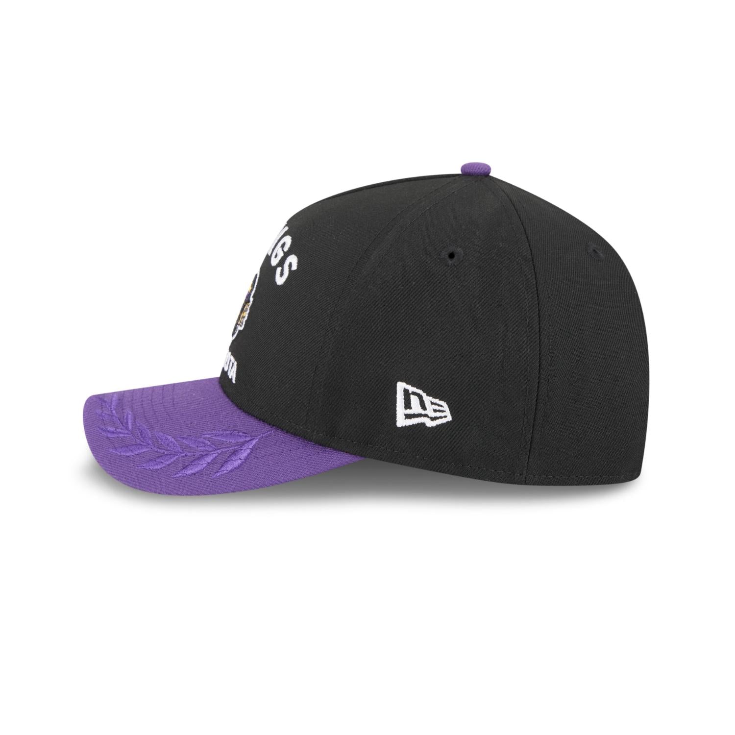 Minnesota Vikings 2025 NFL Draft 9FORTY M-Crown A-Frame Snapback Cap Schwarz