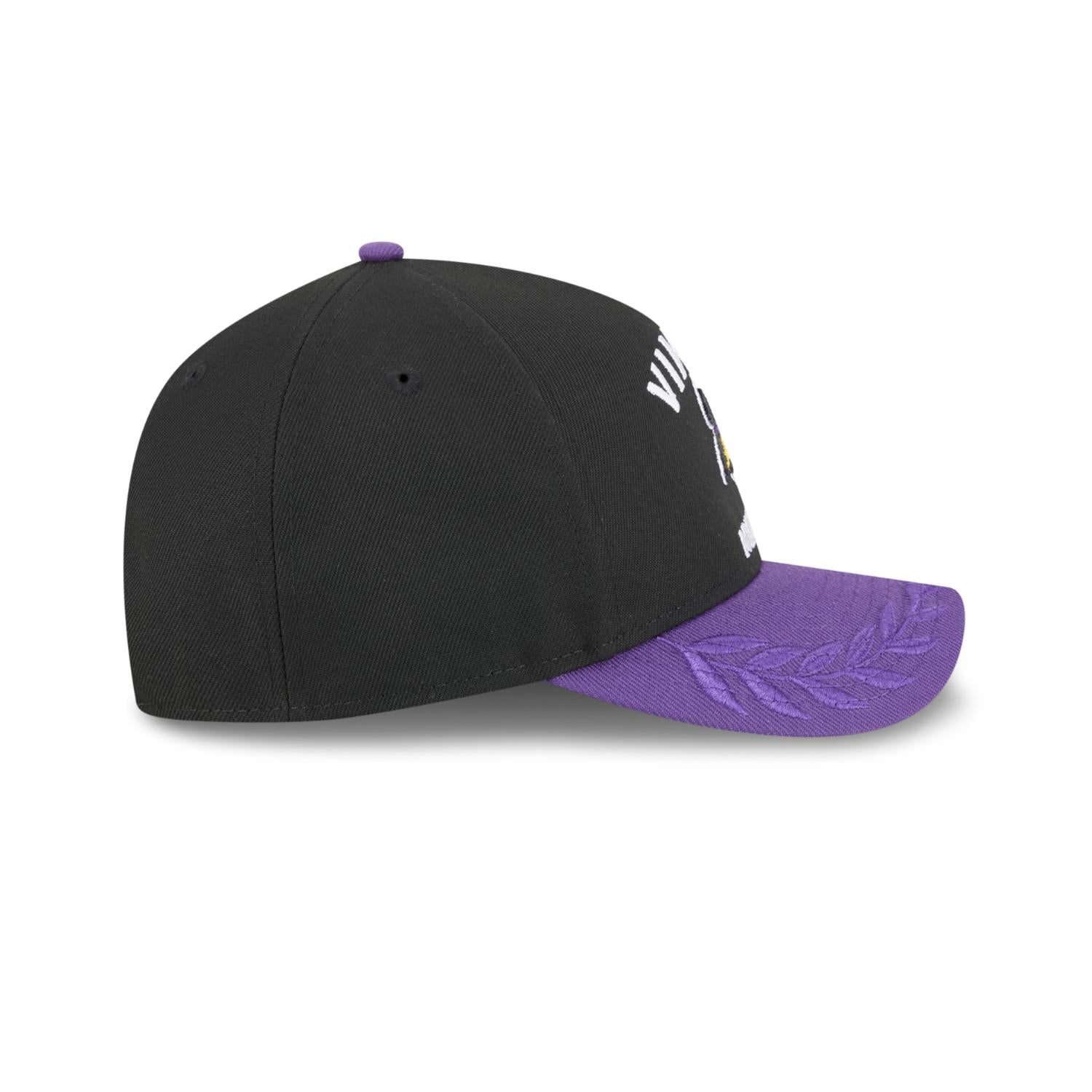 Minnesota Vikings 2025 NFL Draft 9FORTY M-Crown A-Frame Snapback Cap Schwarz
