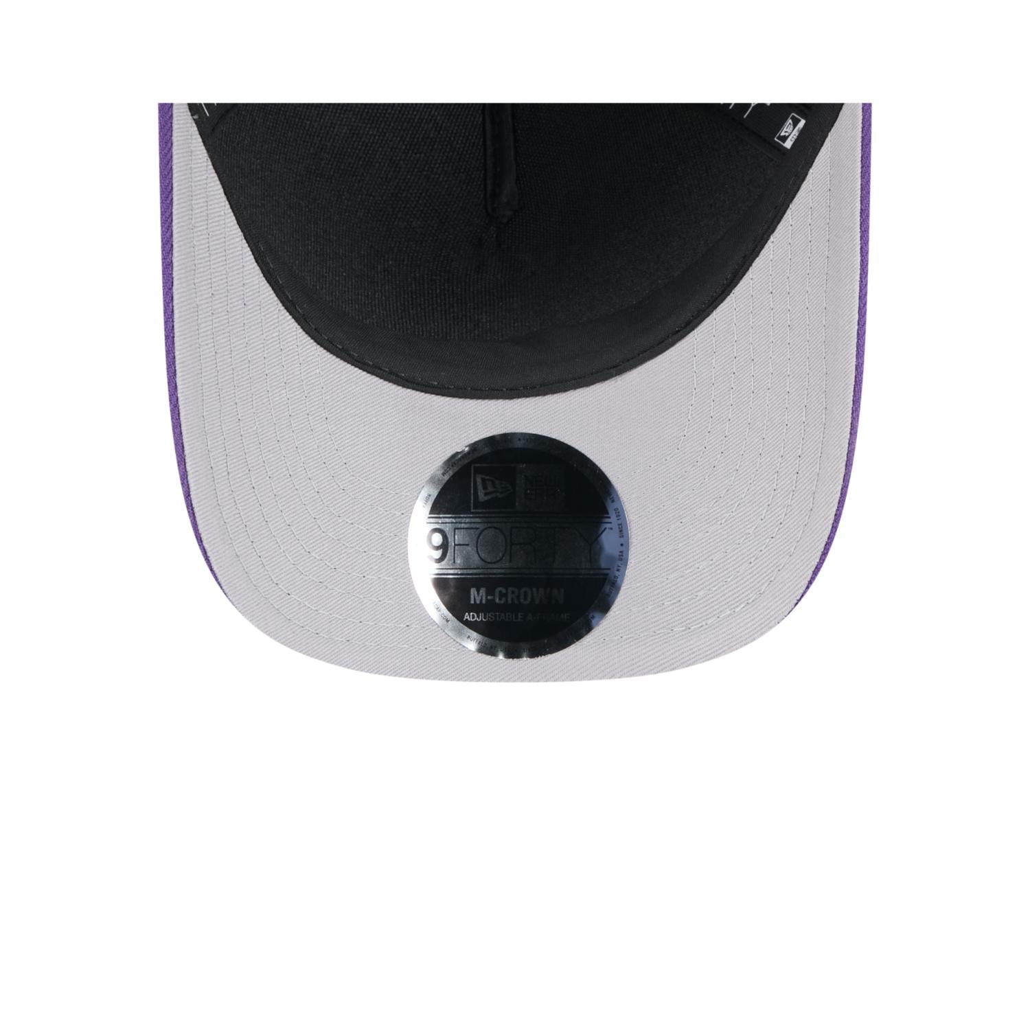 Minnesota Vikings 2025 NFL Draft 9FORTY M-Crown A-Frame Snapback Cap Schwarz