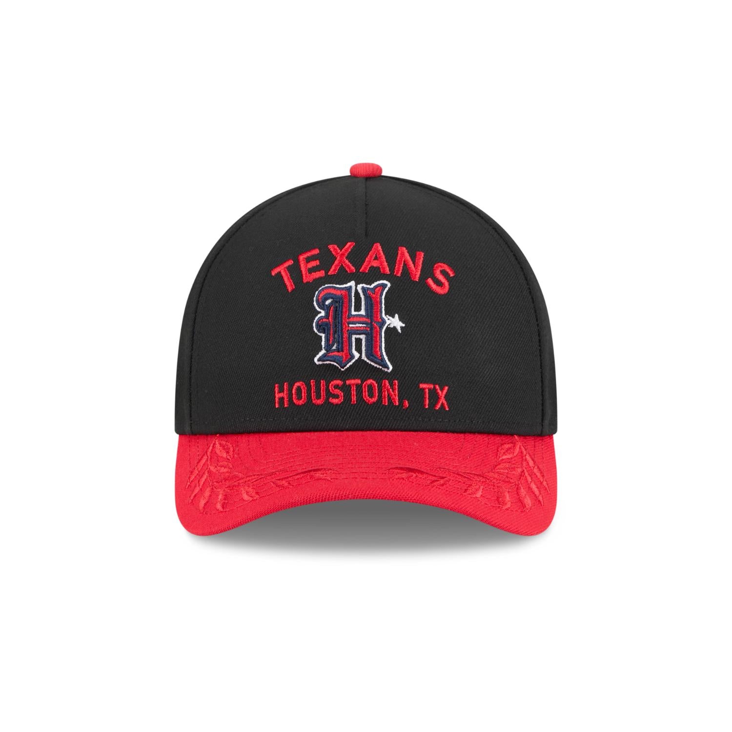 Houston Texans 2025 NFL Draft 9FORTY M-Crown A-Frame Snapback Cap Schwarz
