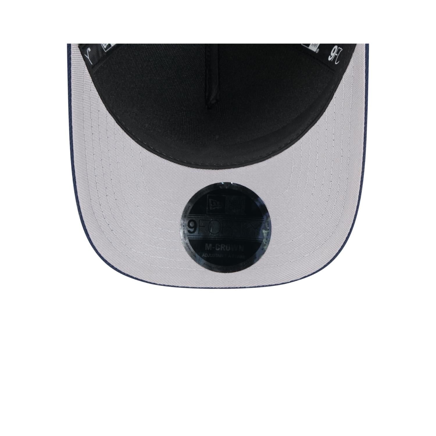 Seattle Seahawks 2025 NFL Draft 9FORTY M-Crown A-Frame Snapback Cap Schwarz