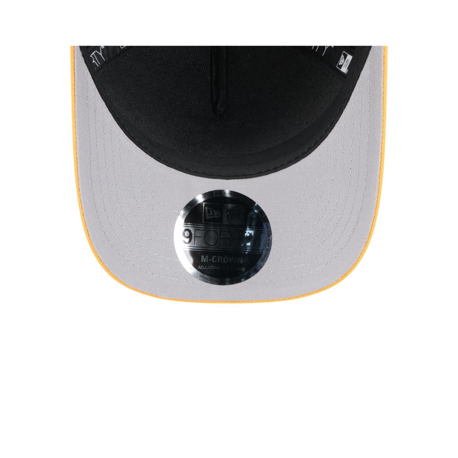 Pittsburgh Steelers 2025 NFL Draft 9FORTY M-Crown A-Frame Snapback Cap Schwarz