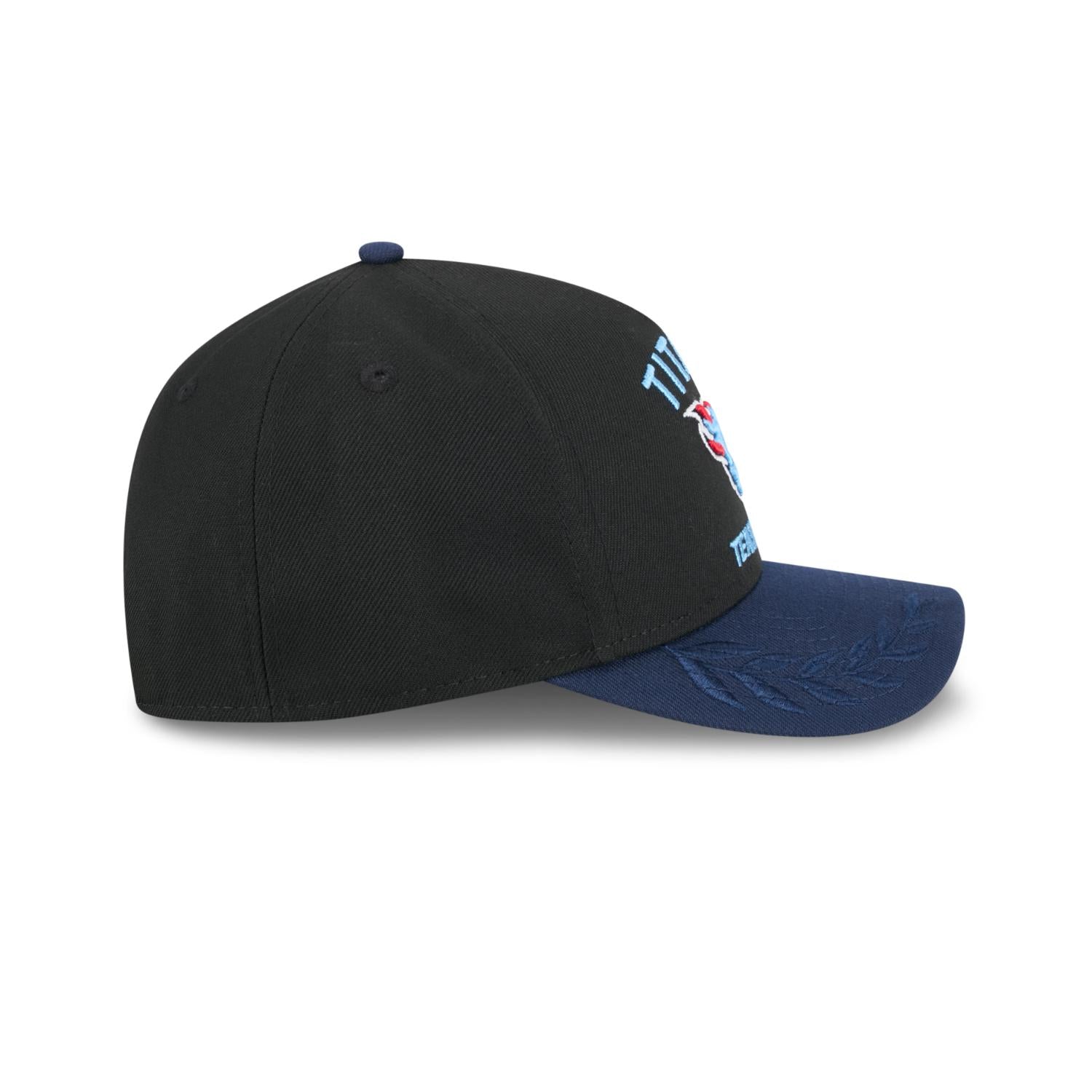 Tennessee Titans 2025 NFL Draft 9FORTY M-Crown A-Frame Snapback Cap Schwarz