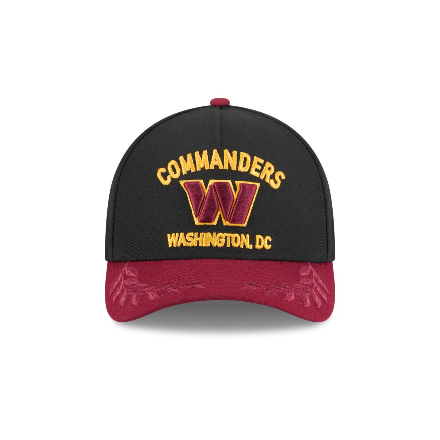 Washington Commanders 2025 NFL Draft 9FORTY M-Crown A-Frame Snapback Cap Schwarz