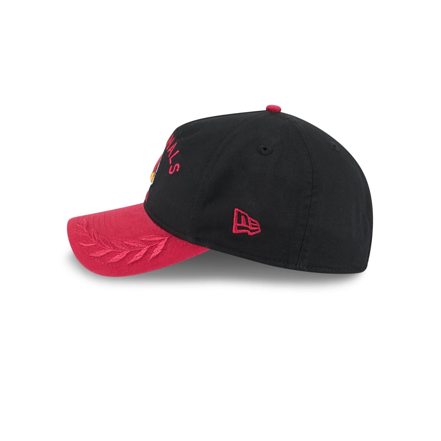 Arizona Cardinals 2025 NFL Draft 9TWENTY A-Frame verstellbare Cap Schwarz
