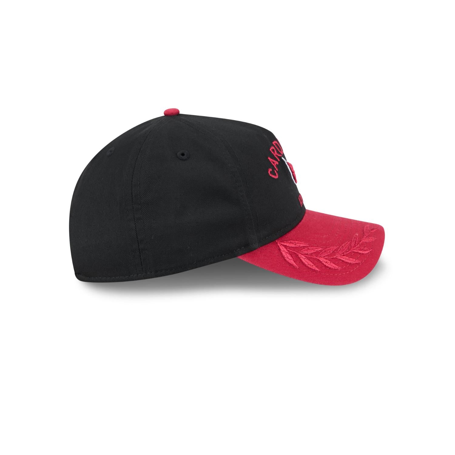 Arizona Cardinals 2025 NFL Draft 9TWENTY A-Frame verstellbare Cap Schwarz
