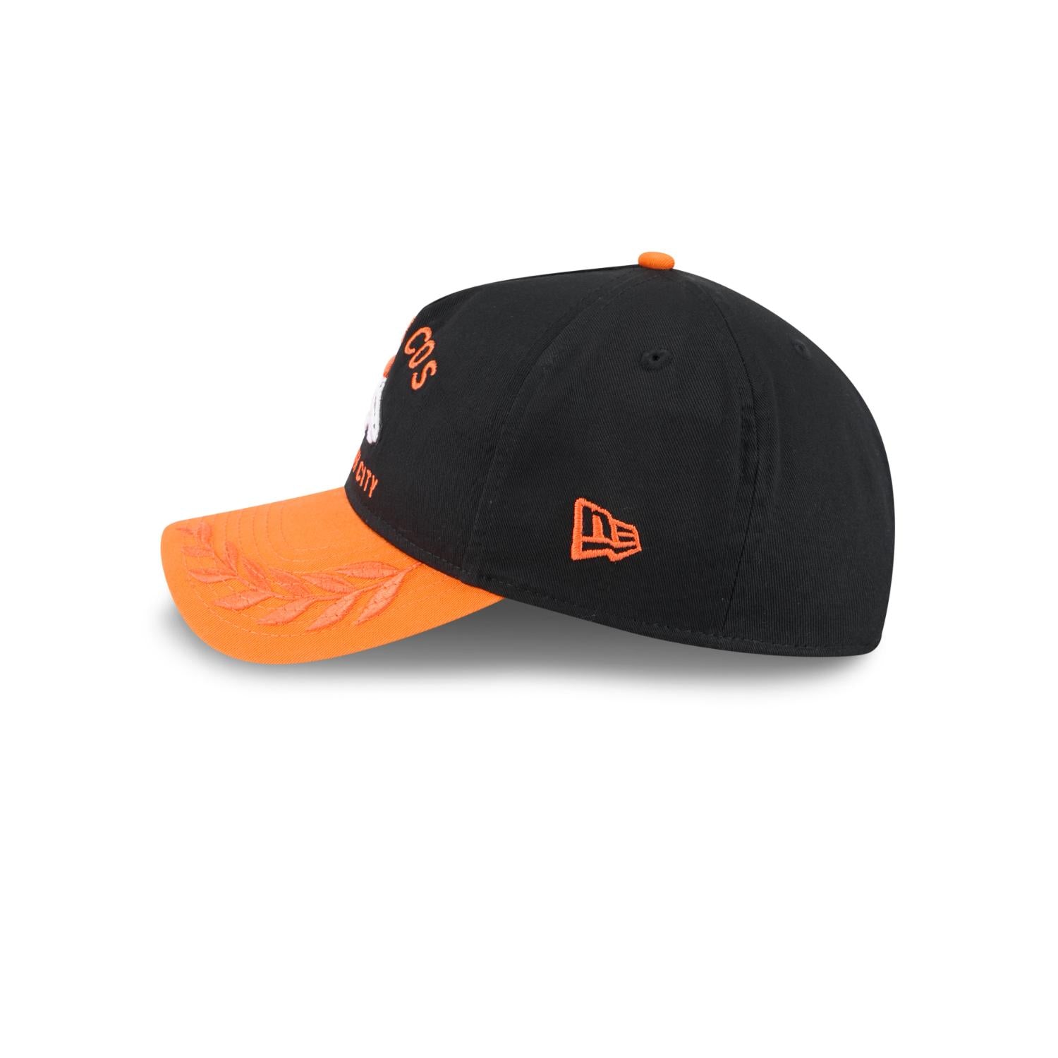 Denver Broncos 2025 NFL Draft 9TWENTY A-Frame verstellbare Cap Schwarz