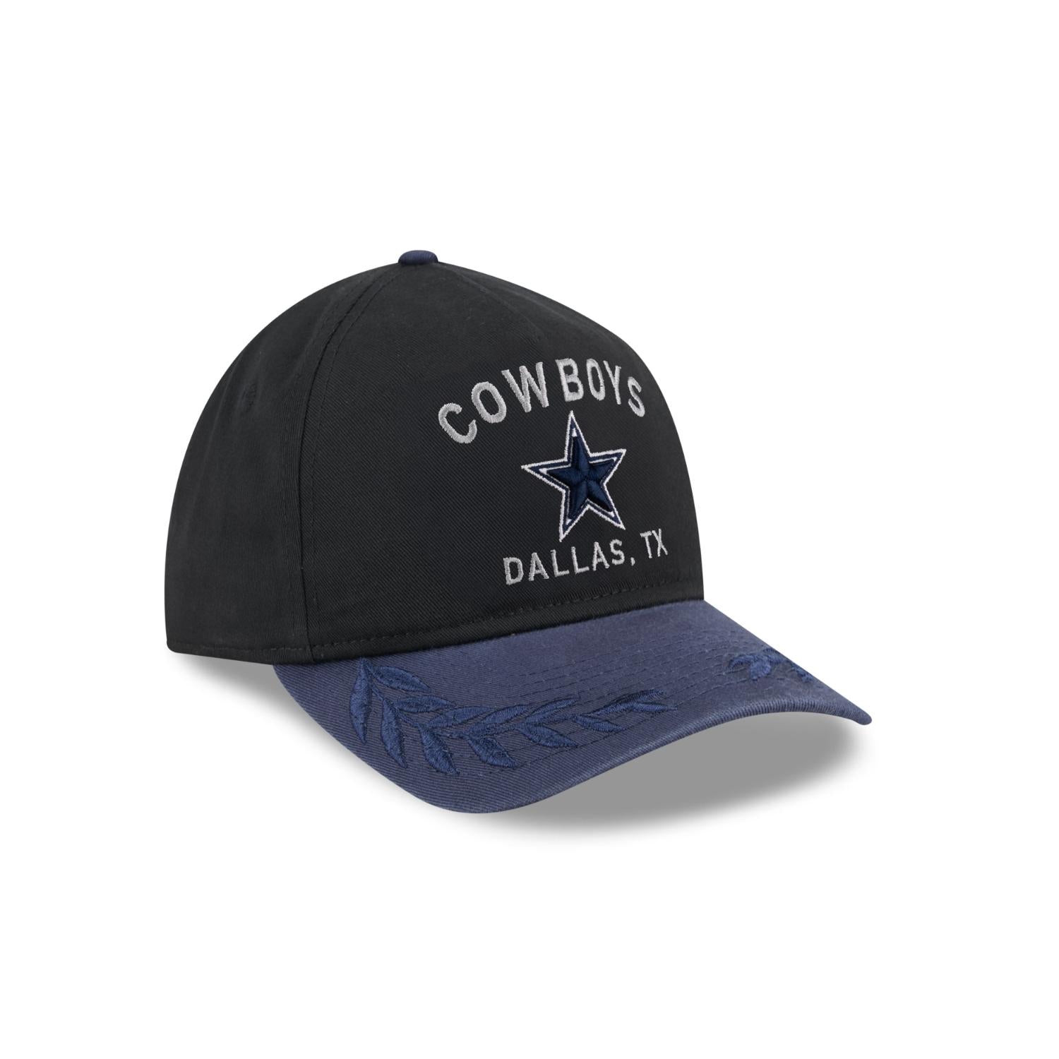 Dallas Cowboys 2025 NFL Draft 9TWENTY A-Frame verstellbare Cap Schwarz